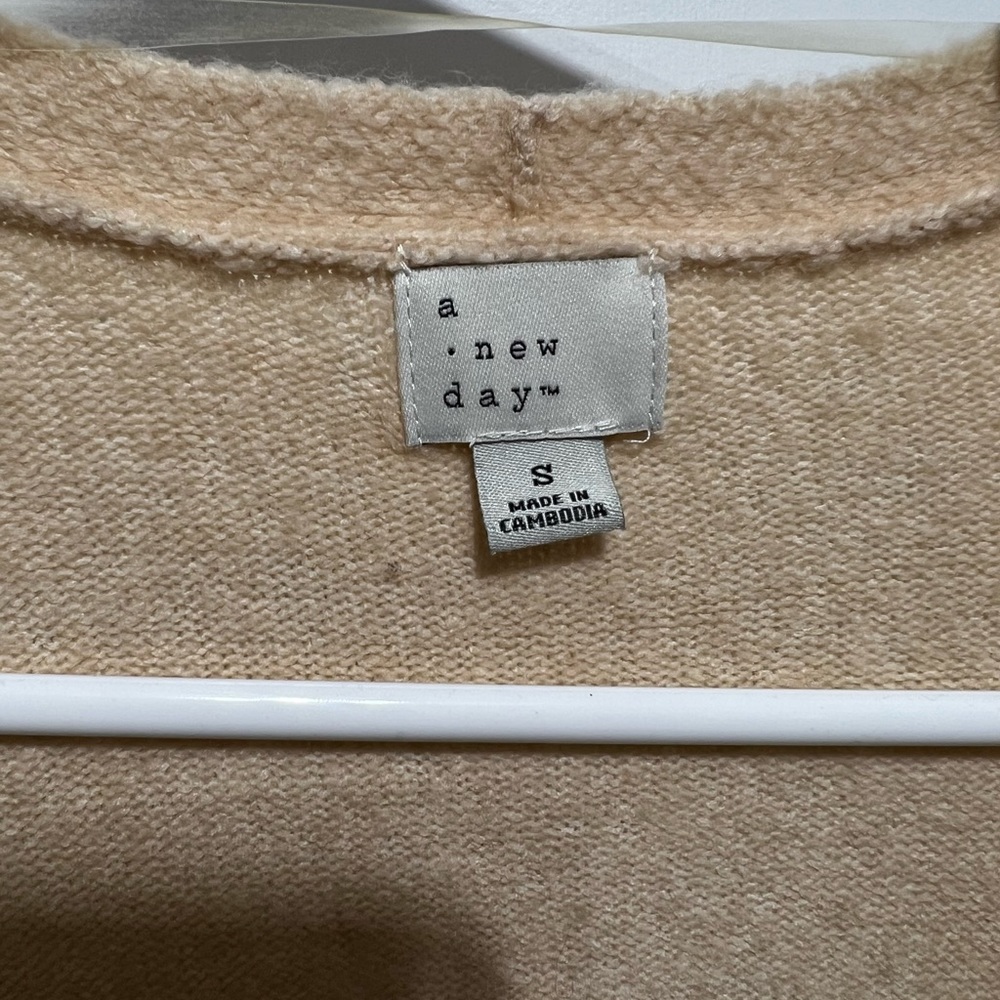 A New Day / Target cardigan, peach, small
